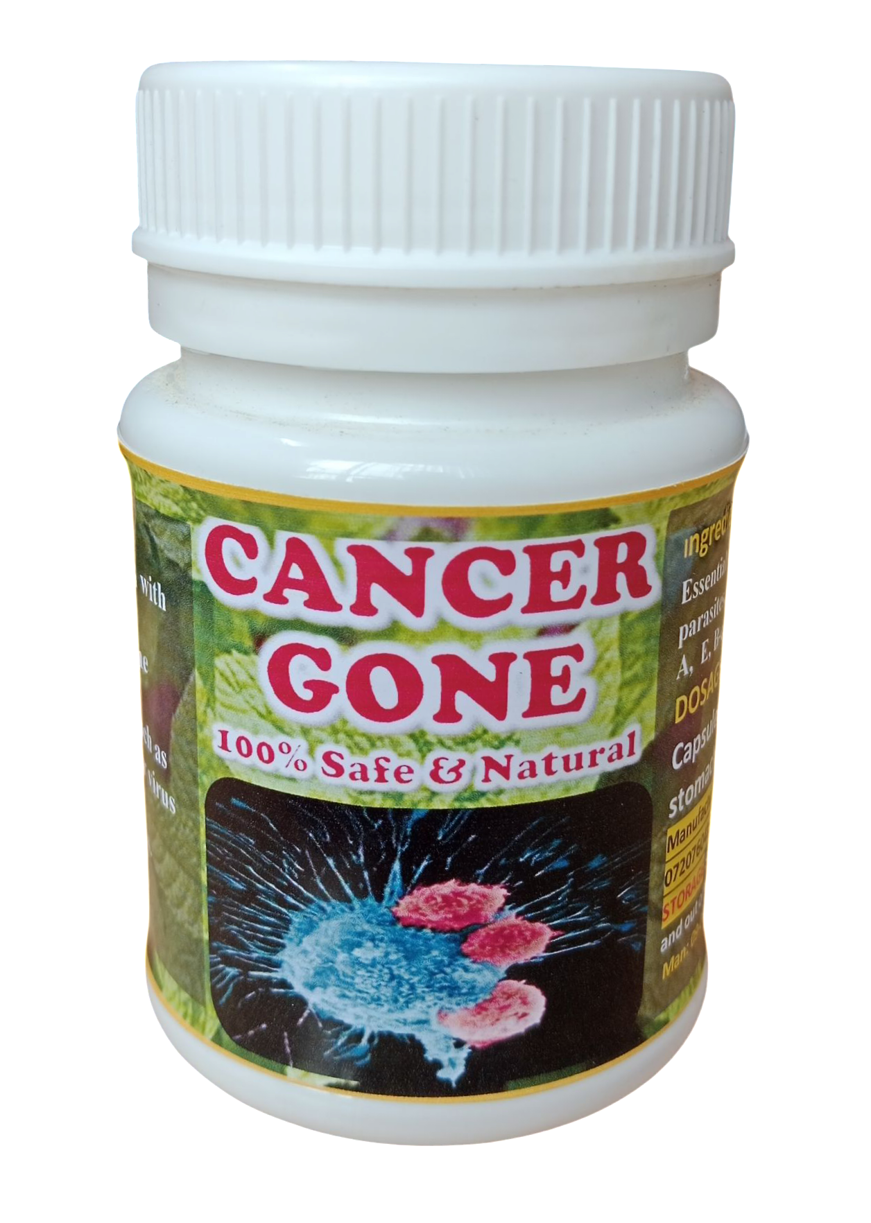 CancerGone Herbal CancerGone – Nature’s Answer to Cancer
